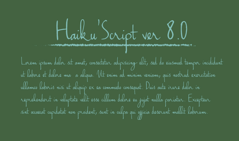 Haikus Script